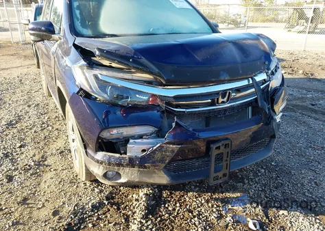 2018 Honda Pilot Ex-L from USA, damaged, VIN 5FNYF5H52JB010045